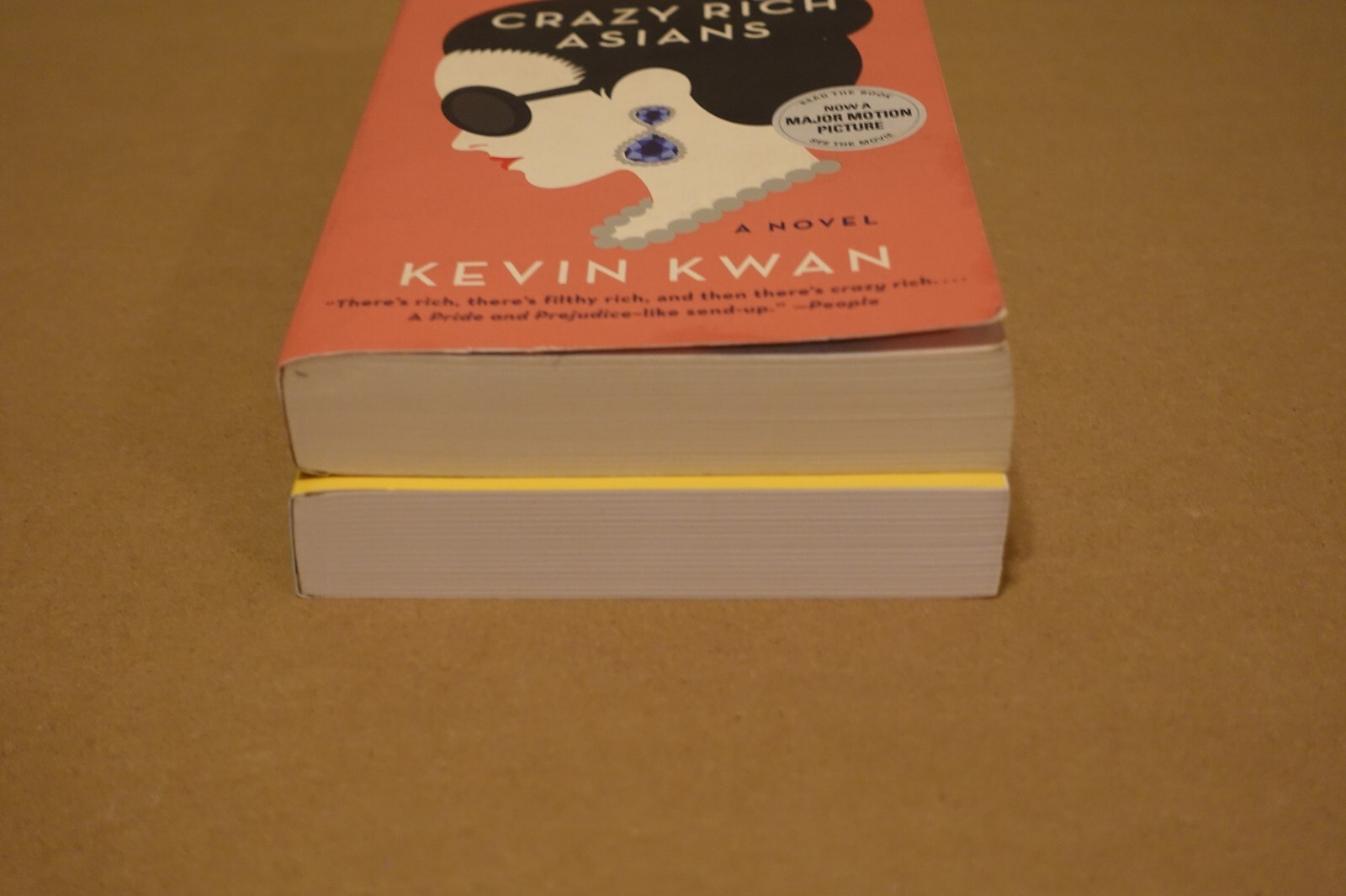 Lot 2 Kevin Kwan Pb Books : Crazy Rich Asians + Rich People Problems VERY GOOD