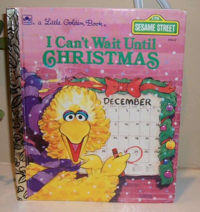 Little Golden Books: I Can’t Wait Until Christmas (1989, hardcover) #456-12