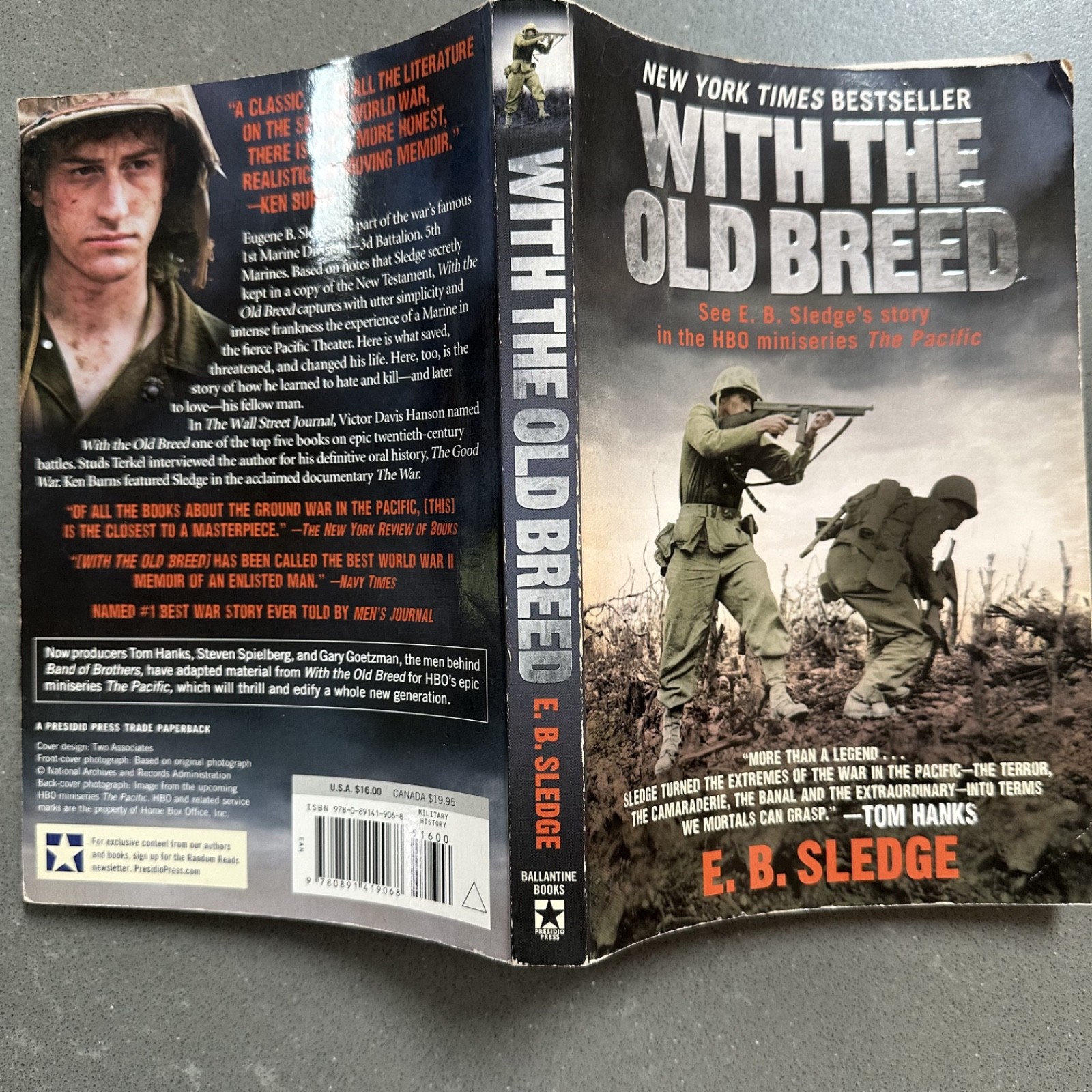 With the Old Breed by E. B. Sledge In The HBO Miniseries The Pacific(Paperback)