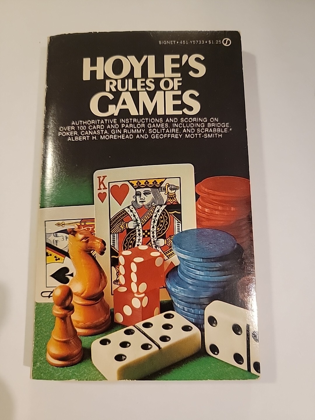 Vintage Hoyle’s Rules of Games Geoffrey Mott-Smith & Albert H Morehead Book