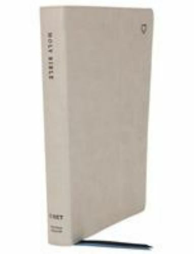 NET Bible, Thinline, Leathersoft, Stone, Comfort Print: Holy Bible, Thomas Nelso