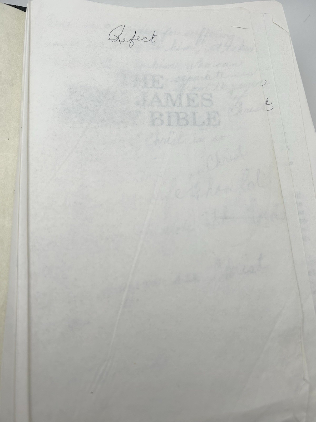 The King James Study Bible Black Bonded Leather Indexed Nelson 135 1988
