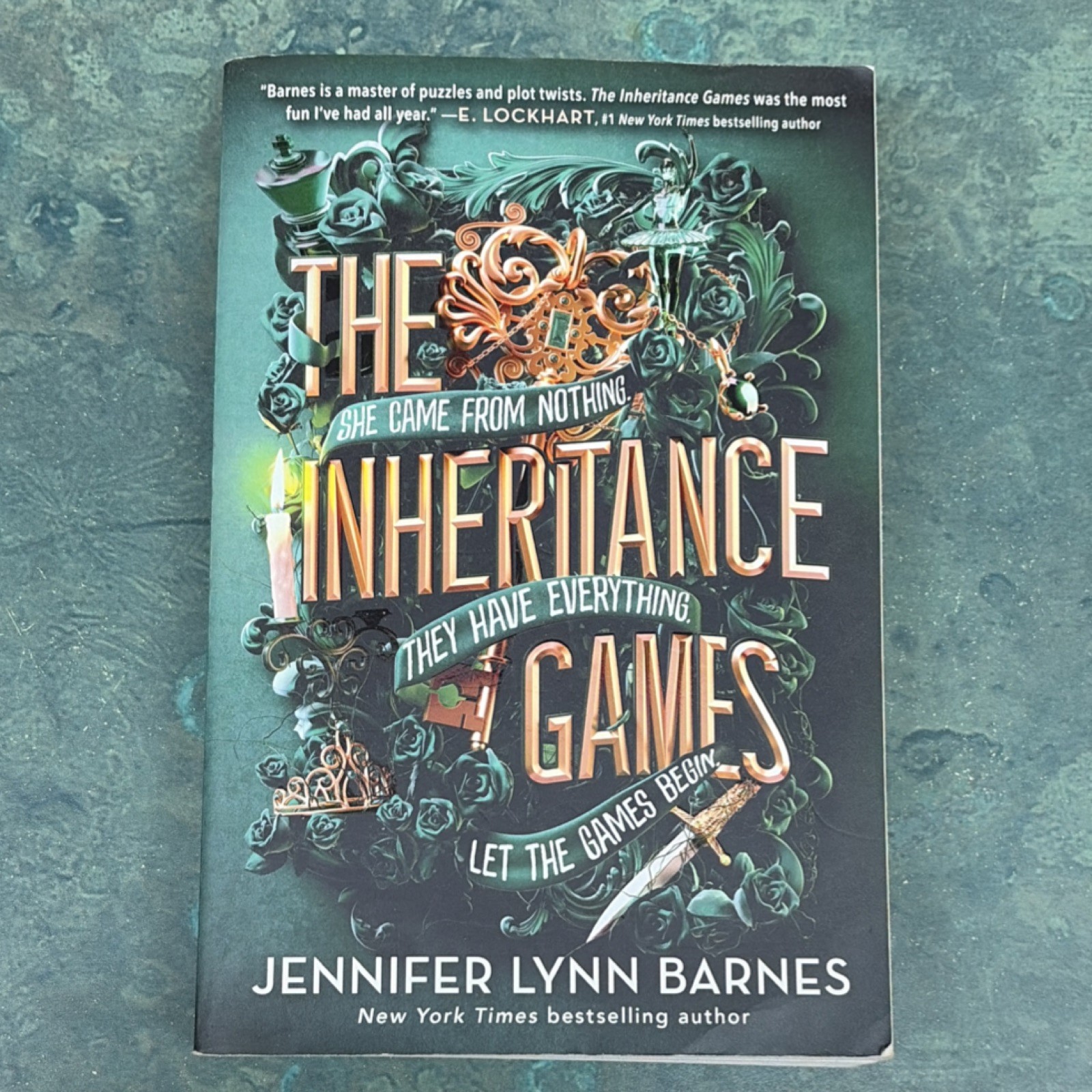 Jennifer Lynn Barnes The Inheritance Games Paperback YA Mystery Novel Series