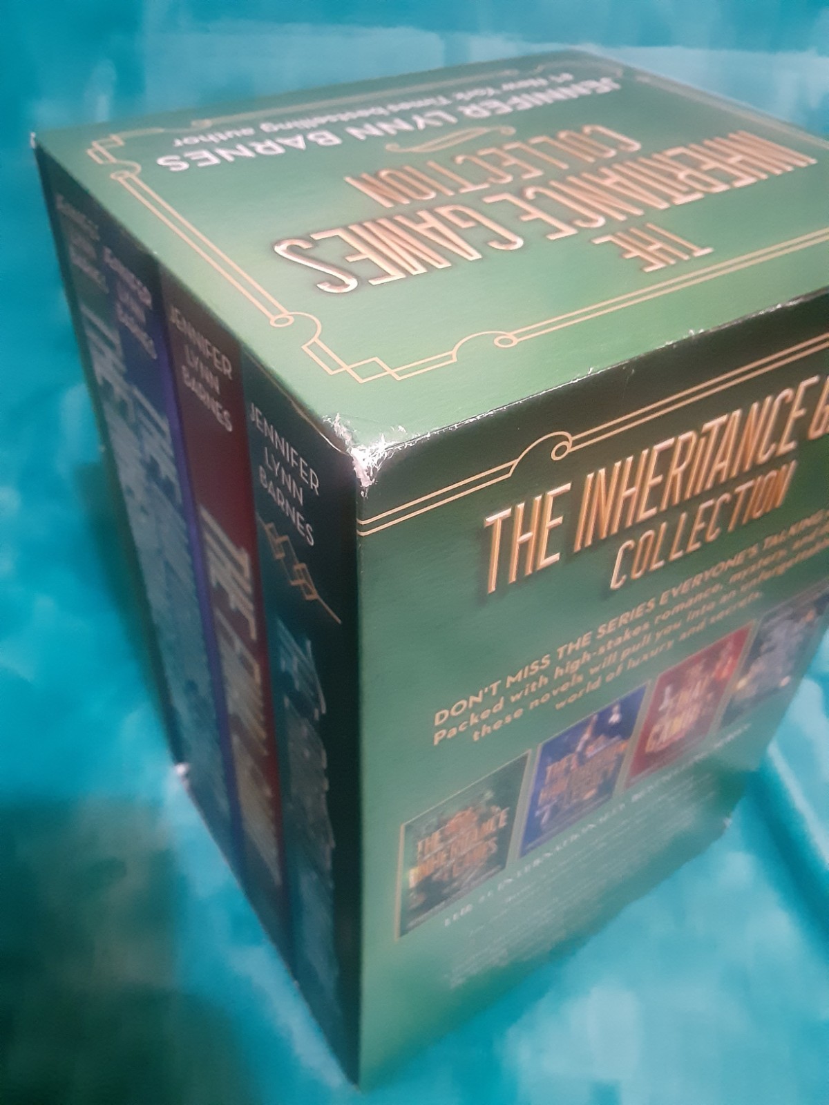 The Inheritance Games Collection by Jennifer Lynn Barnes. 4 Book box set! =]