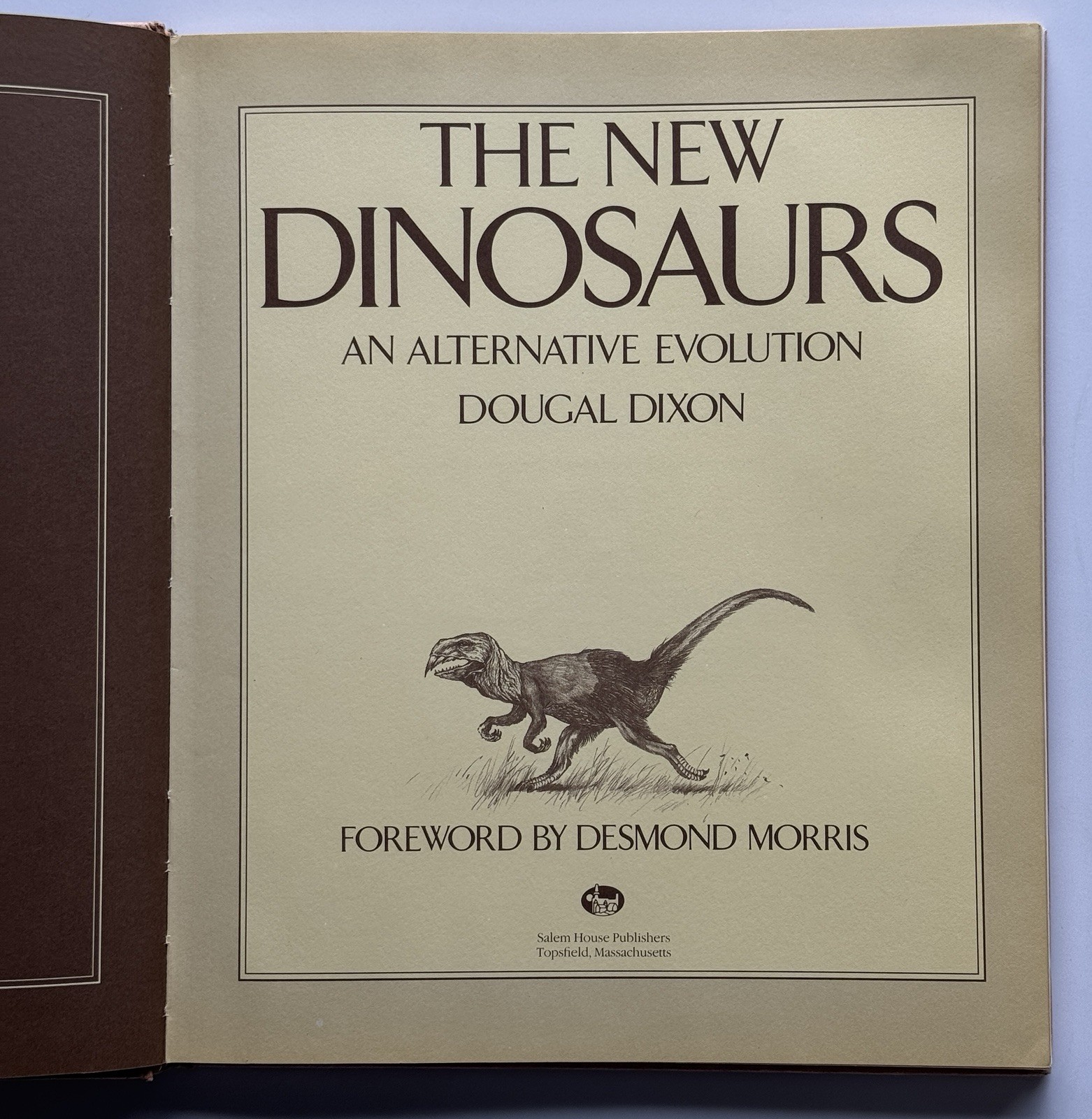 The New Dinosaurs Dougal Dixon 1988 First Edition HC/DJ Speculative Evolution