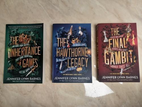Jennifer Lynn Barnes the Inheritance Games 3-Books