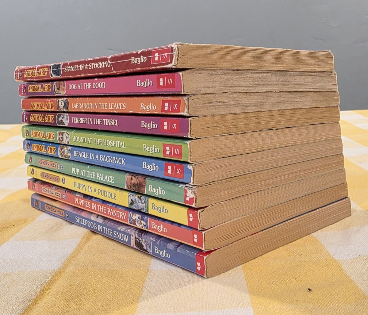 Lot 10 Animal Ark Books Puppies Dog Hound Terrier Spaniel Labrador Beagle