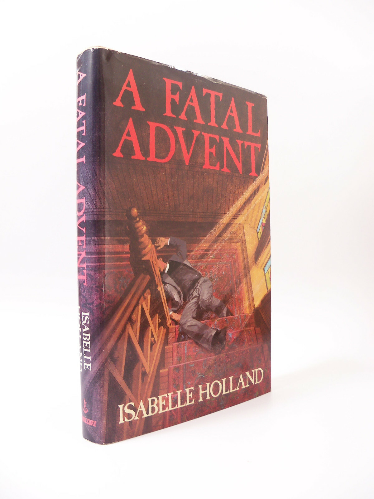 A Fatal Advent by Isabelle Holland Signed 1st Edition (1989, Hardcover)