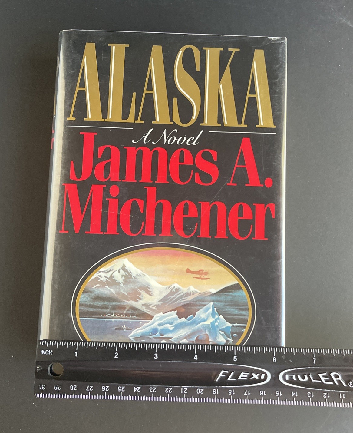 1988 “ALASKA” By James A. Michener First Edition Hardcover VTG Book