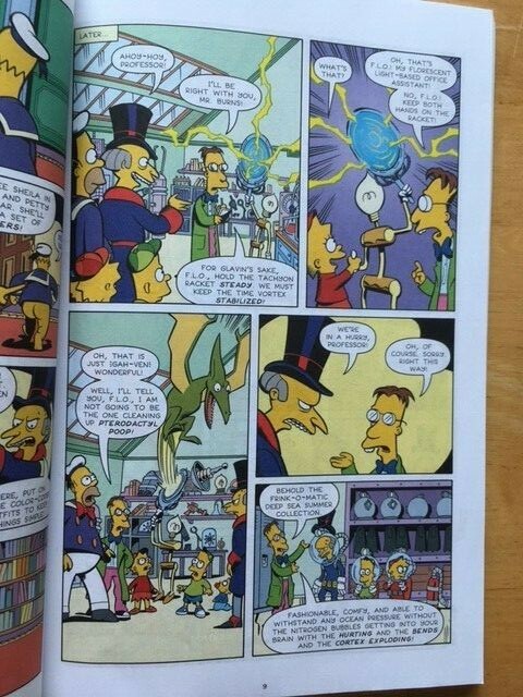 Simpsons Comics Supernova