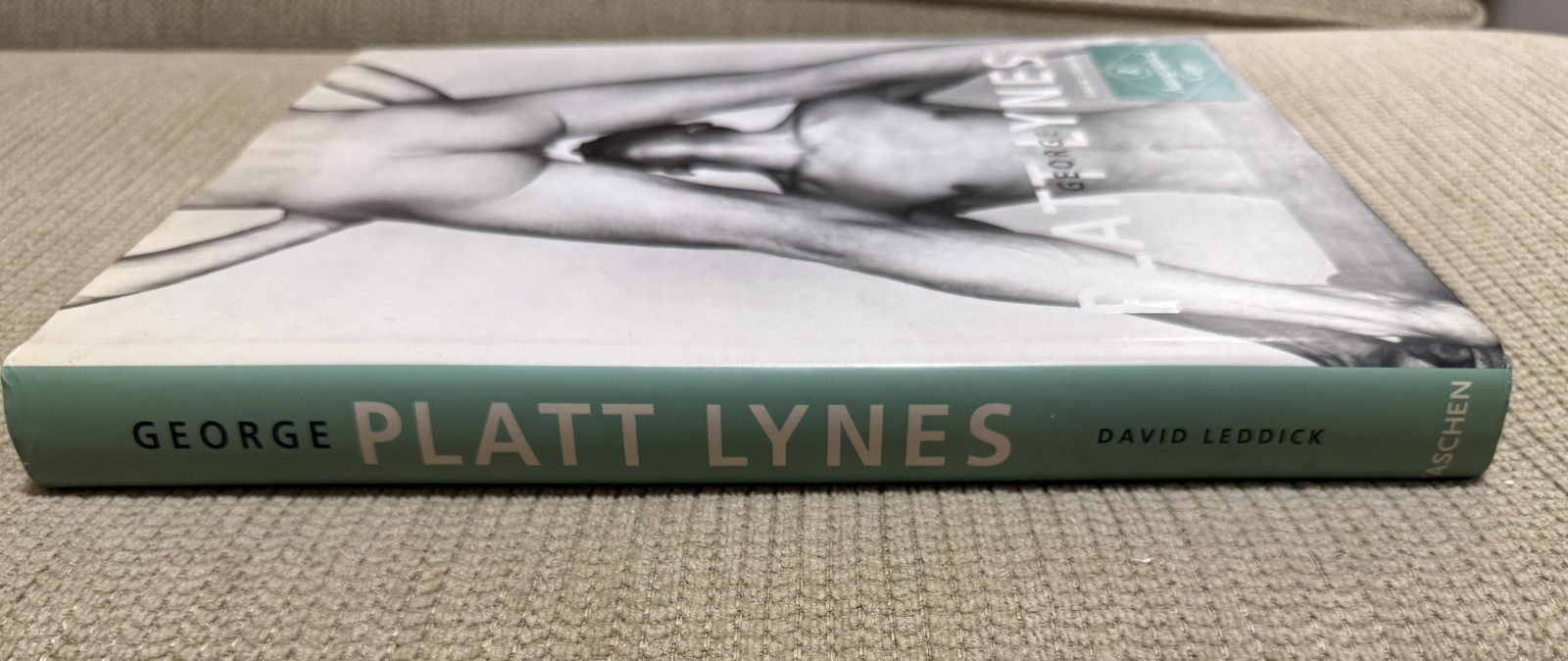 GEORGE PLATT LYNES by David Leddick (2000 HC) SIGNED COPY, 10×13, Lg. B&W, 240pp