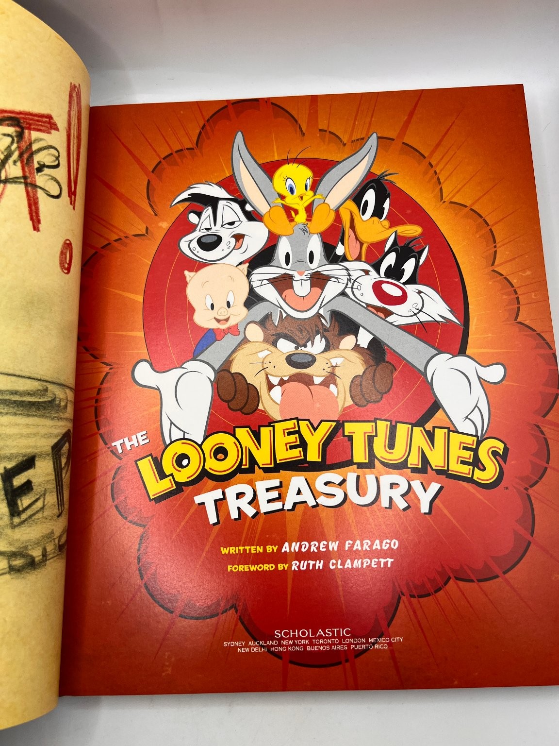 Looney Tunes Treasury Limited Edition Hardcover Book Warner Bros Classic