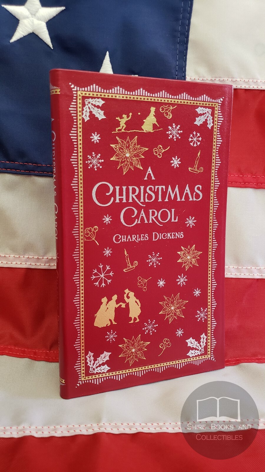 NEW A Christmas Carol Dickens Bonded Leather Pocket Size Collectible Edition OOP