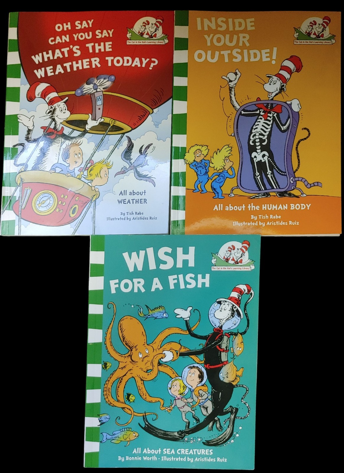Dr Suess Cat in the Hat’s Learning Library Set Lot Of 19 NO DUPLICATES