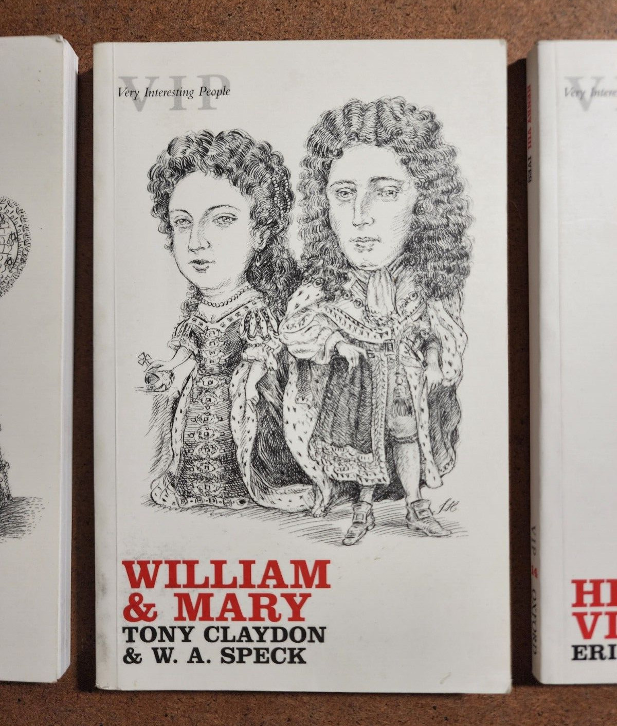 OXFORD UNIVERSITY PRESS – VERY INTERESTING PEOPLE Series x3 Books, HENRY, ELIZAB