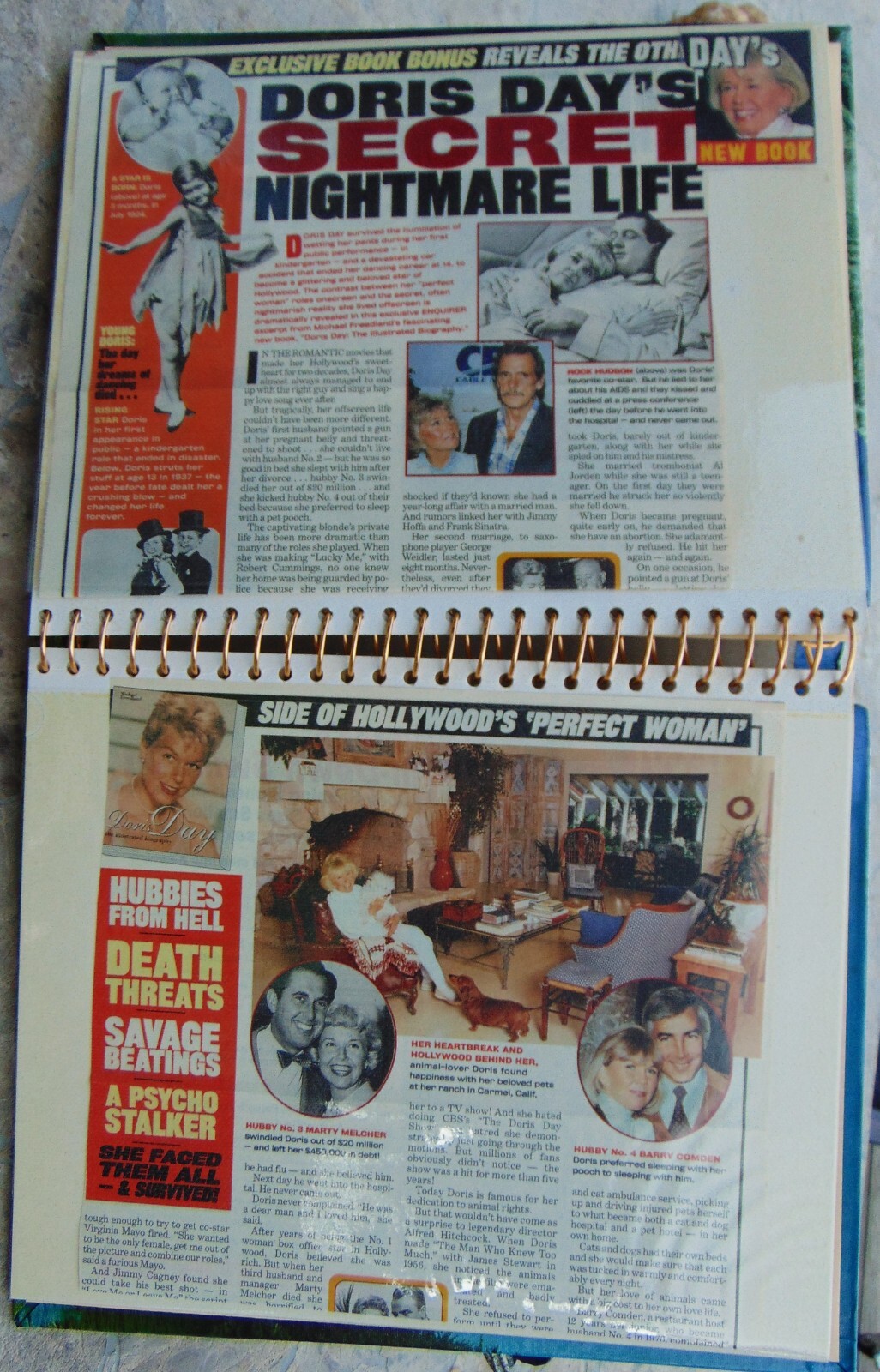 MUSICALS & SINGERS ~BOOK OF MEMORABILIA ~PICTURES & STORIES ~ 18 TOTAL PAGES