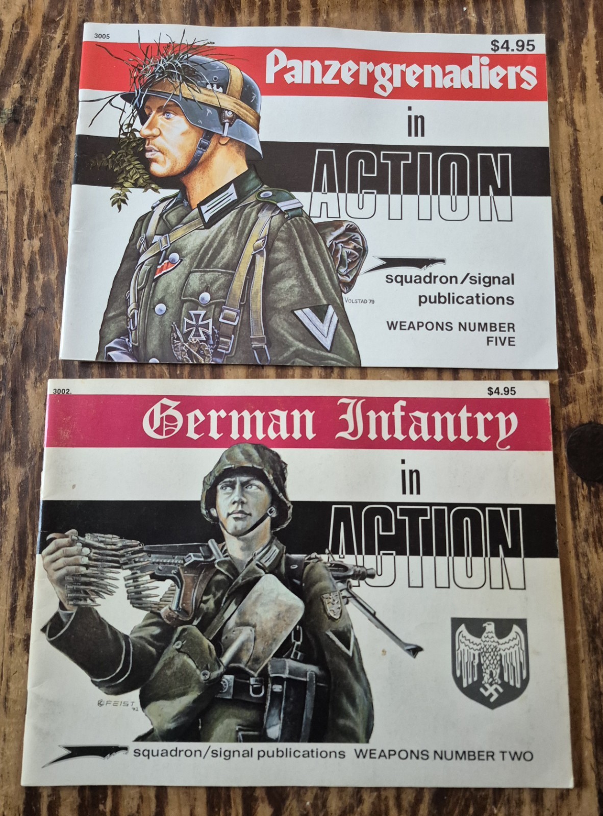 Lot Of 14 Squadron /Signal Publications German Aircraft, Tanks, U Boats