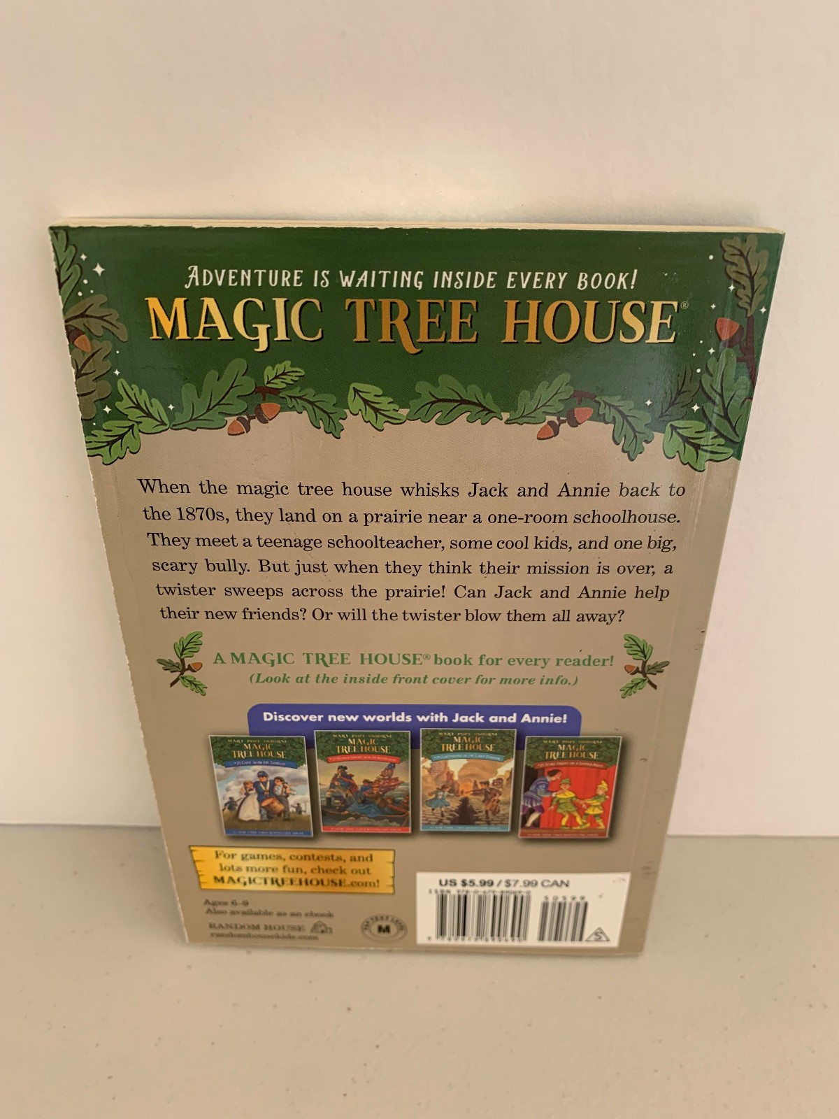 Magic Tree House #23 Twister on Tuesday