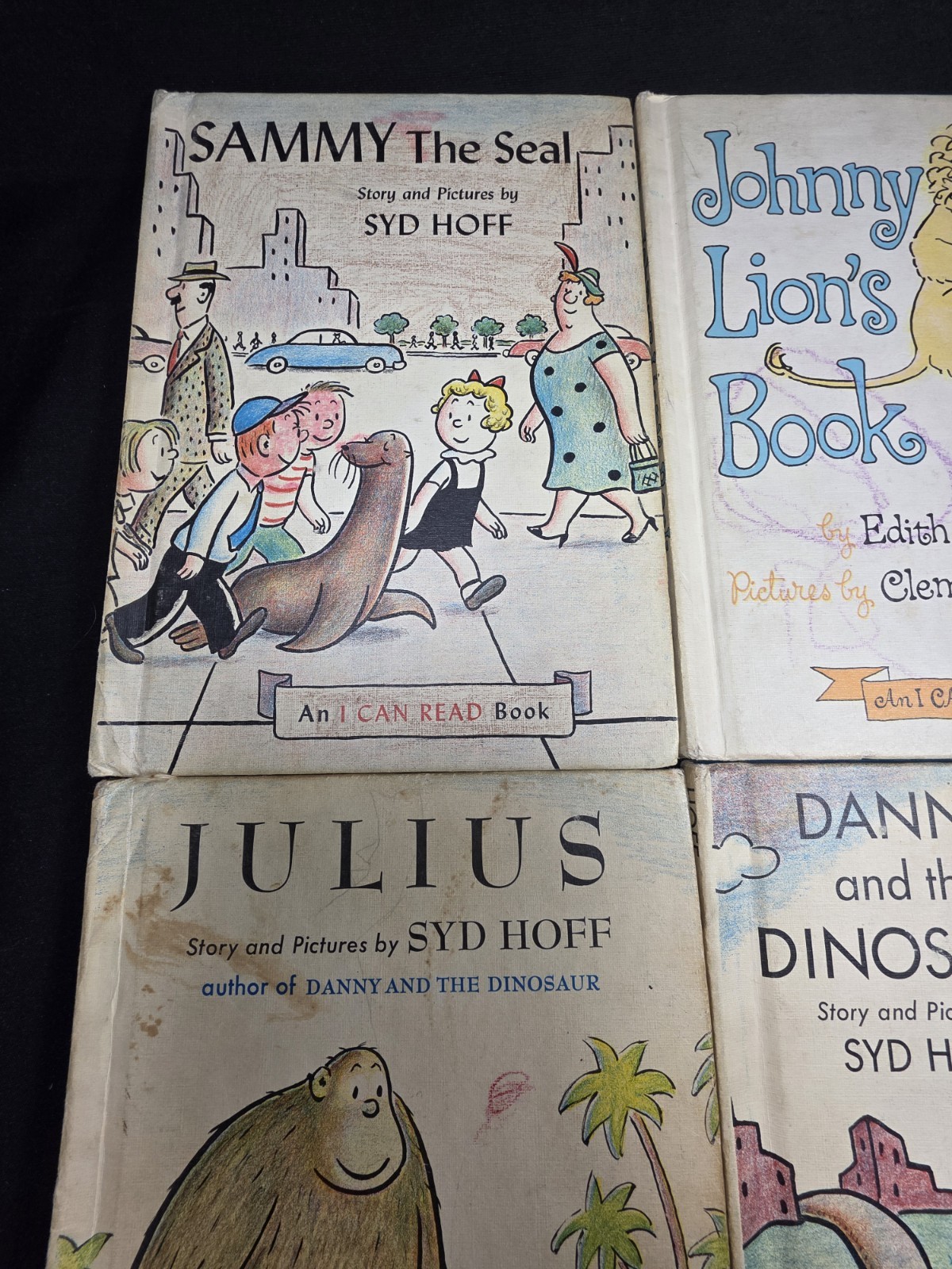Vintage Childrens Books. An I Can Read Book Lot of 7. 50’s-60’s