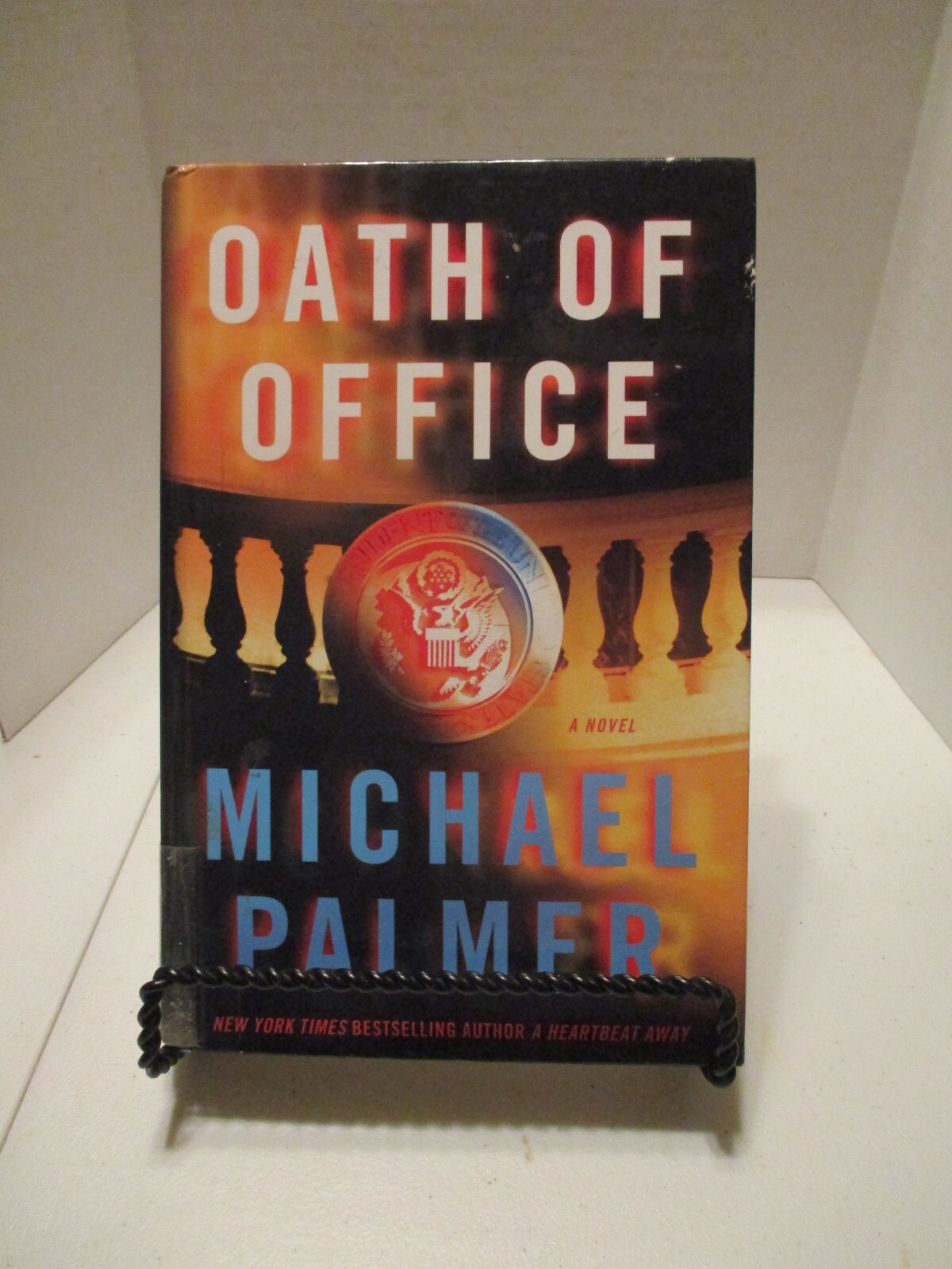 MICHAEL PALMER large print Oath of Office see photos for title/synopsis