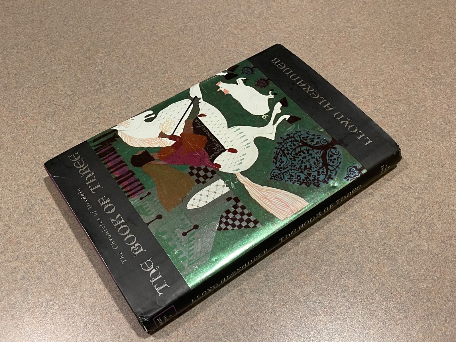 The Book of Three (The Chronicles of Prydain) Lloyd Alexander (Hardcover Edition