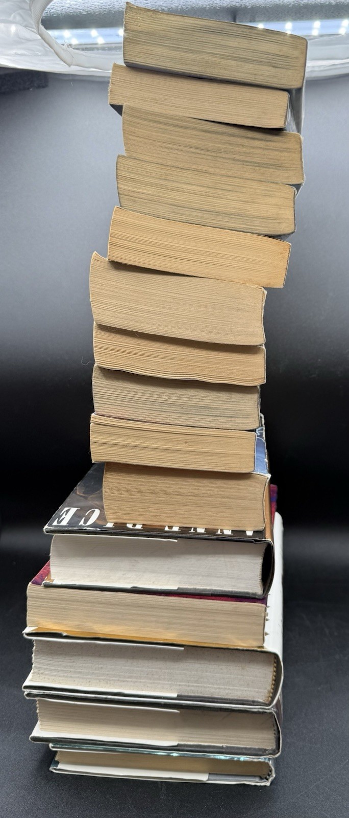 Lot of 15 Anne Rice Hardcover Paperback Mix Series Book Lot