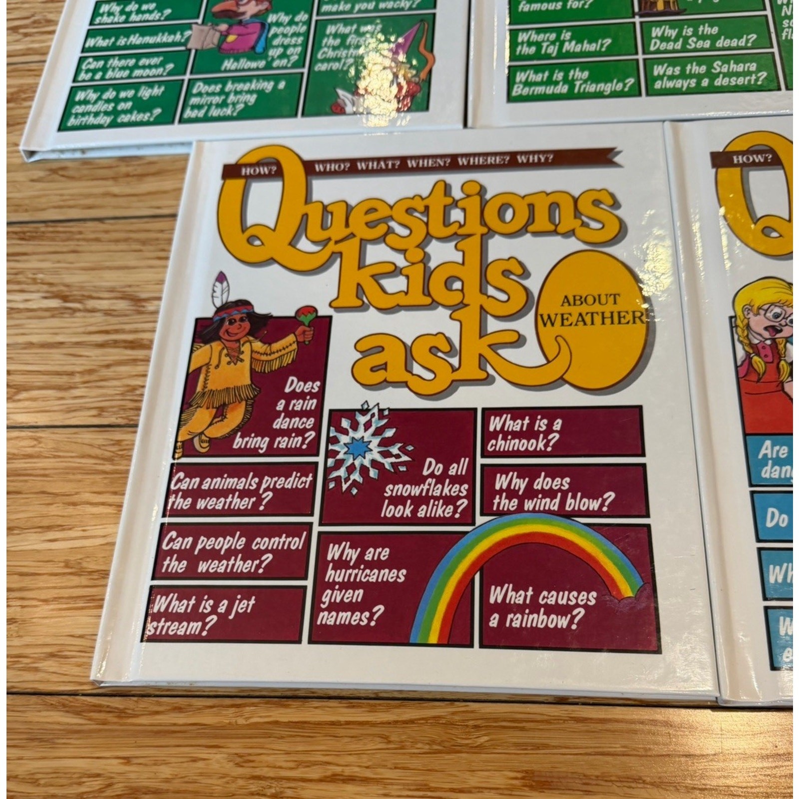 Questions Kids Ask Hardcover Books 1988 – Lot Of 10 VTG HC Children’s