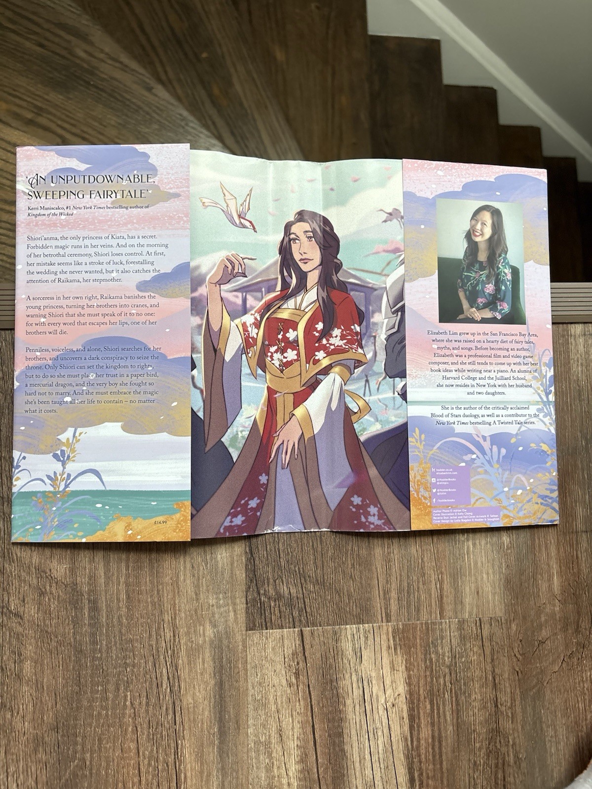 Six Crimson Cranes by Elizabeth Lim FairyLoot Exclusive Signed Edition