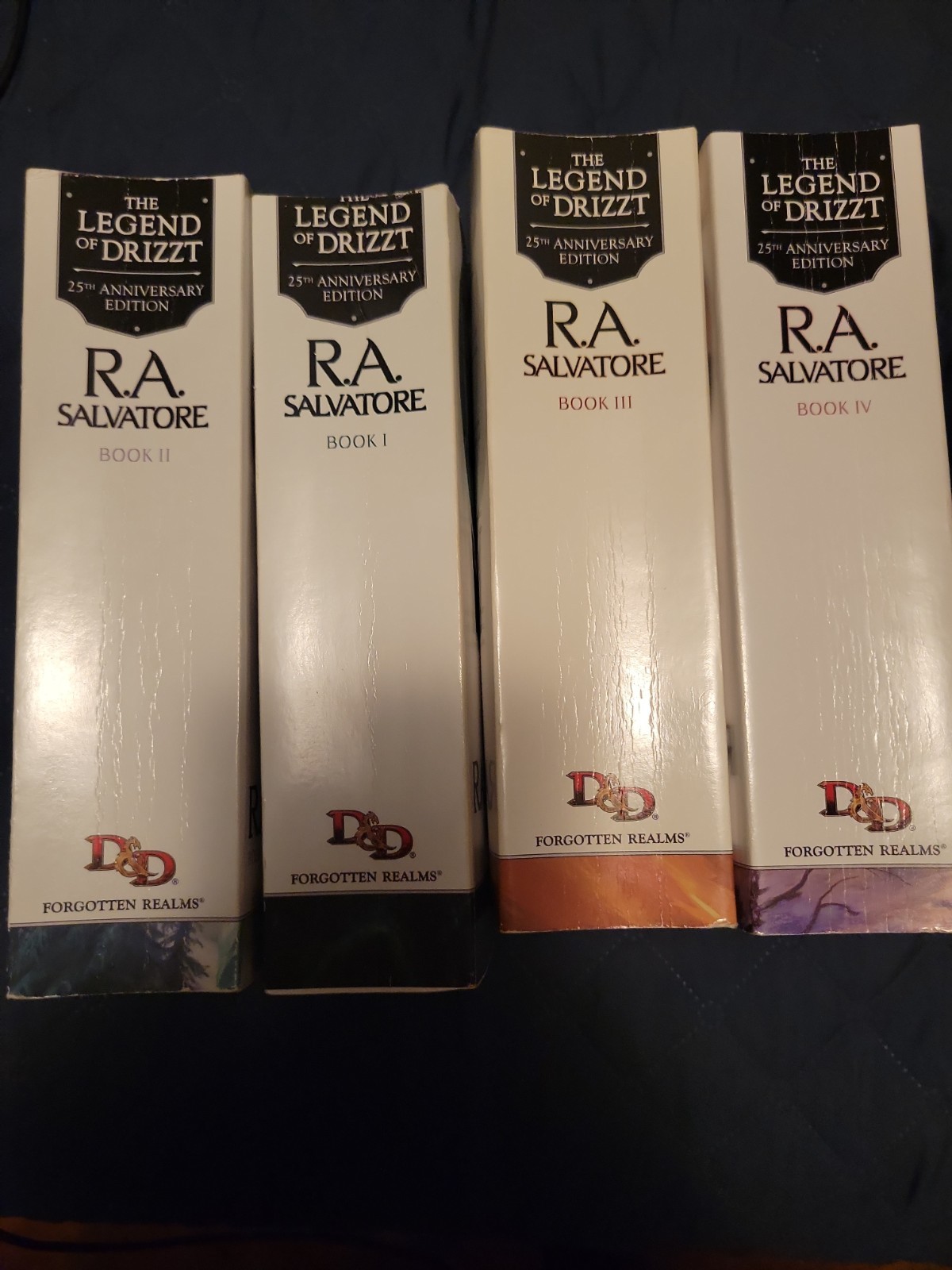 The Legend of Drizzt 25th Anniversary Edition By R.A Salvatore Full Set PB I-IV