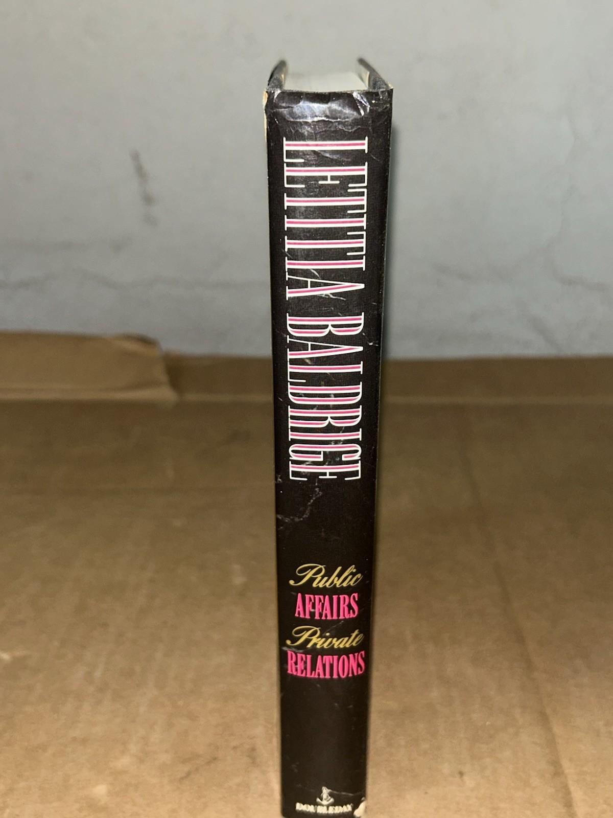 Public Affairs, Private Relations by Letitia Baldrige 1990 1st Printing HC + DJ