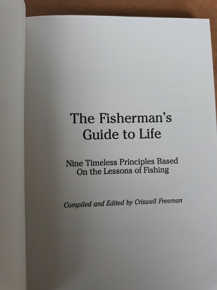3 On Fish: Compleat Angler, Guide To Life, Life Story Of Fish, Acceptable