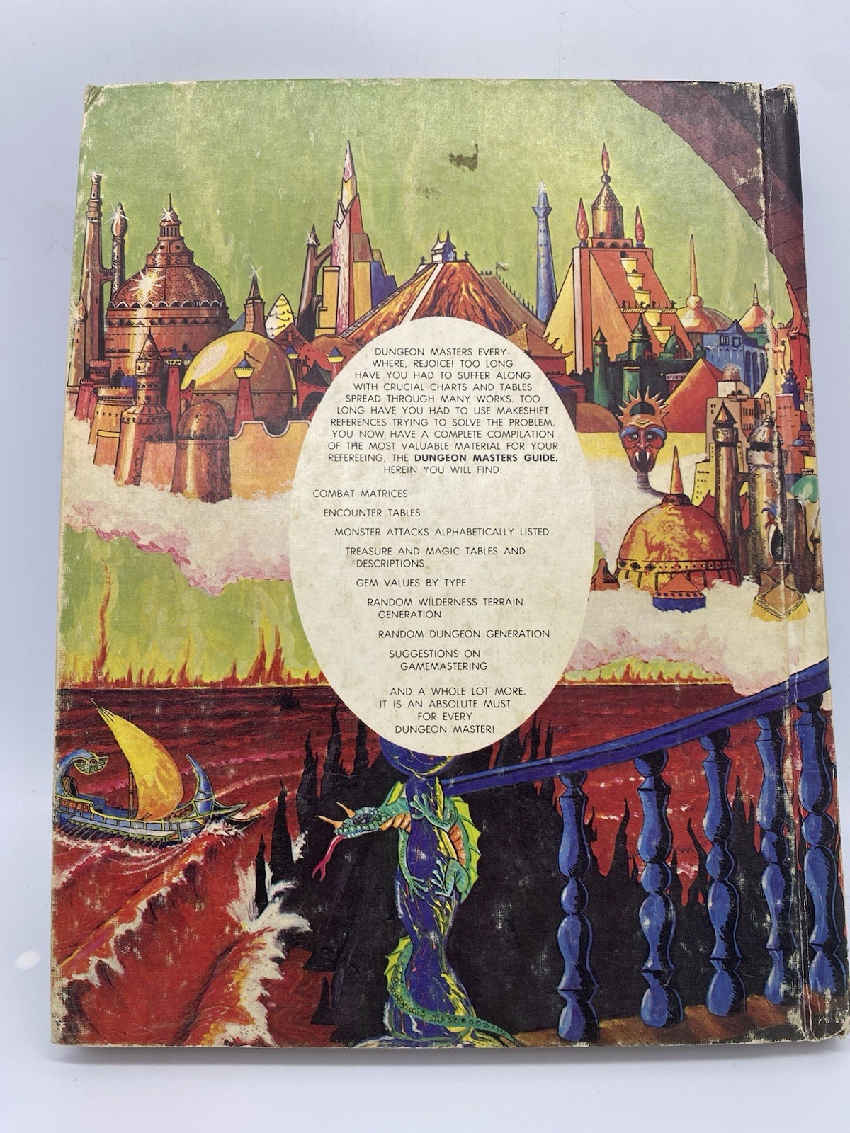 AD&D Dungeon Masters Guide 1st Edition 1979 Revised DM TSR Gary Gygax D&D