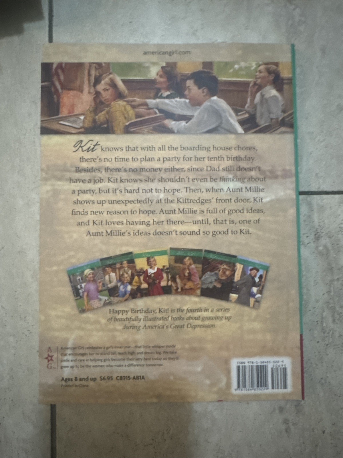 American Girl Kit Kittredge Book Lot Beforever 1 2 3 4 1930s Historical Fiction