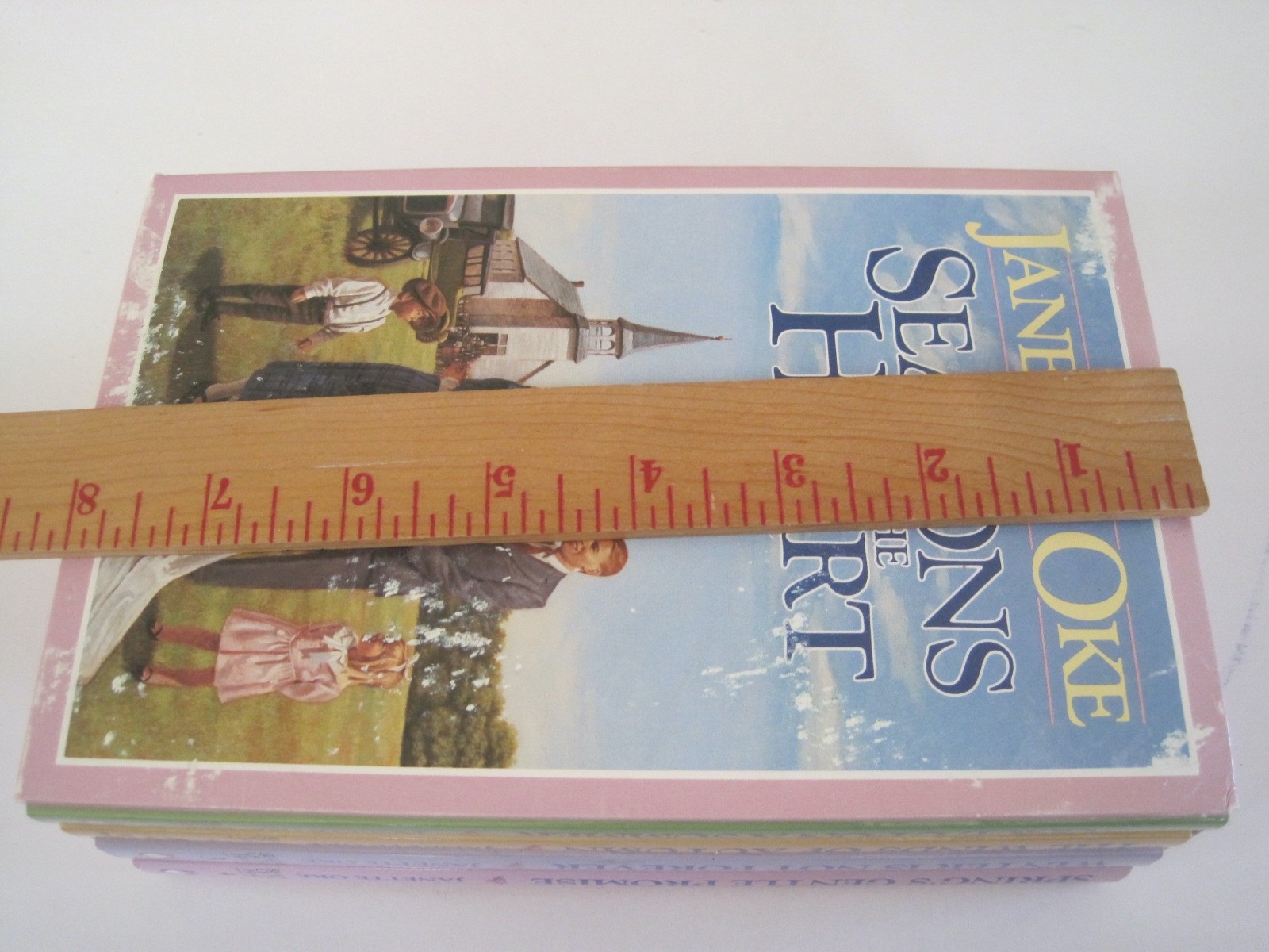 Janette Oke Seasons Of the Heart Set 5 Books In Box GUC