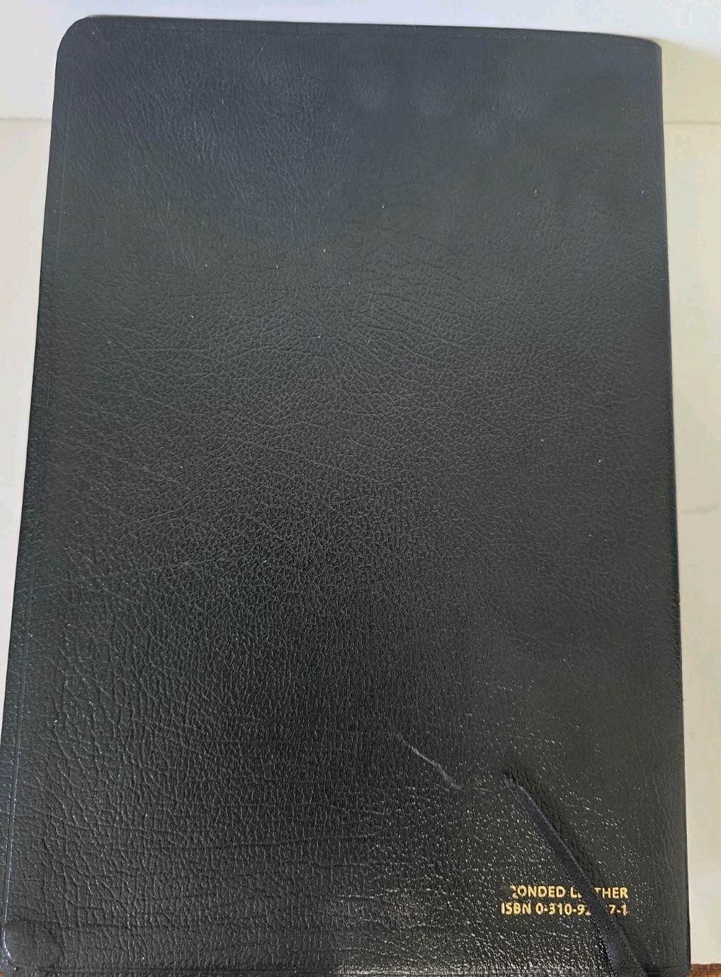 NIV Study Bible 2002 Zondervan Black Bonded Leather