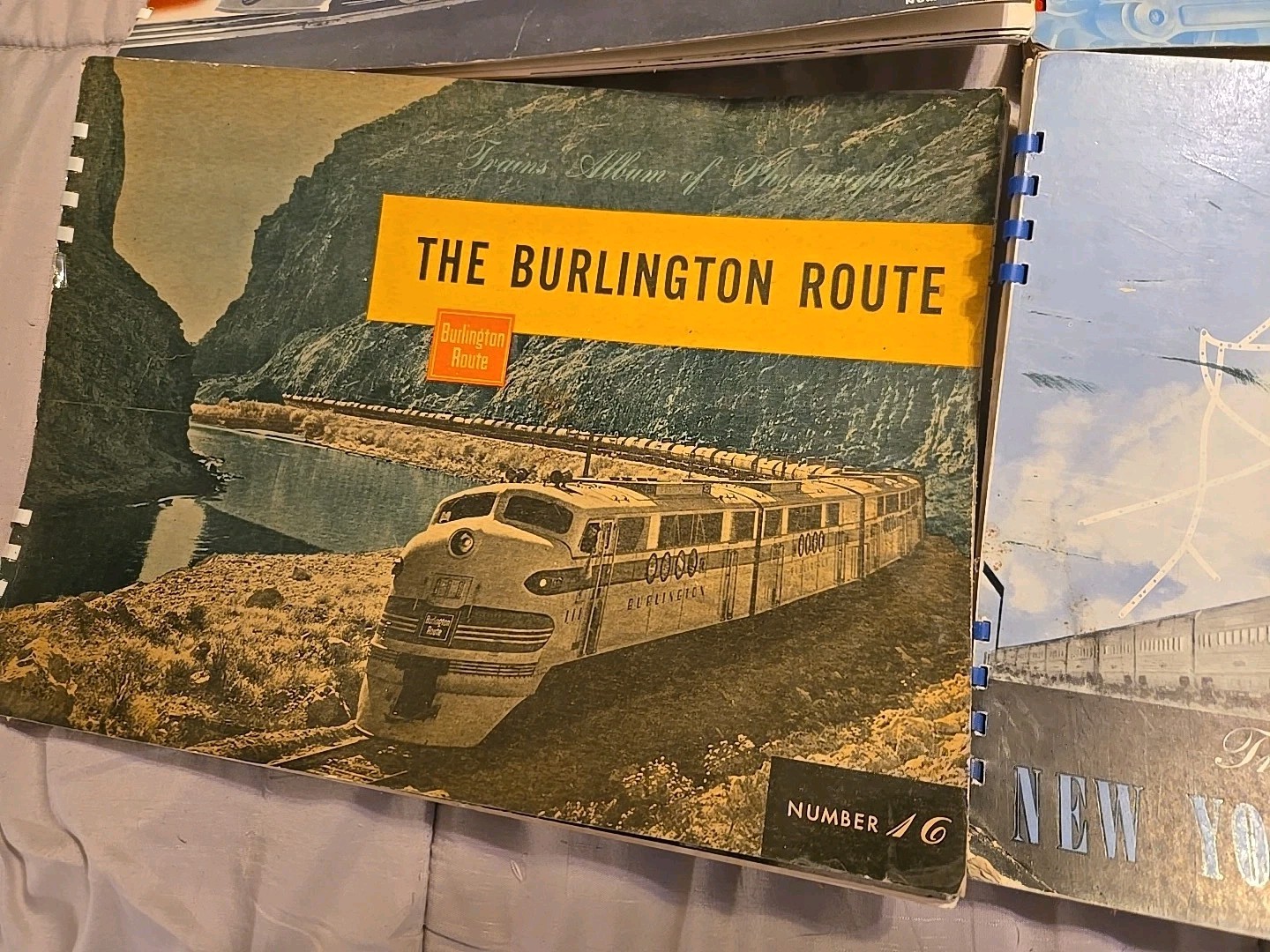 ESTATE: Vintage 1940’s Lot of 6 1st Edtion “Trains Album of Photographs” Books
