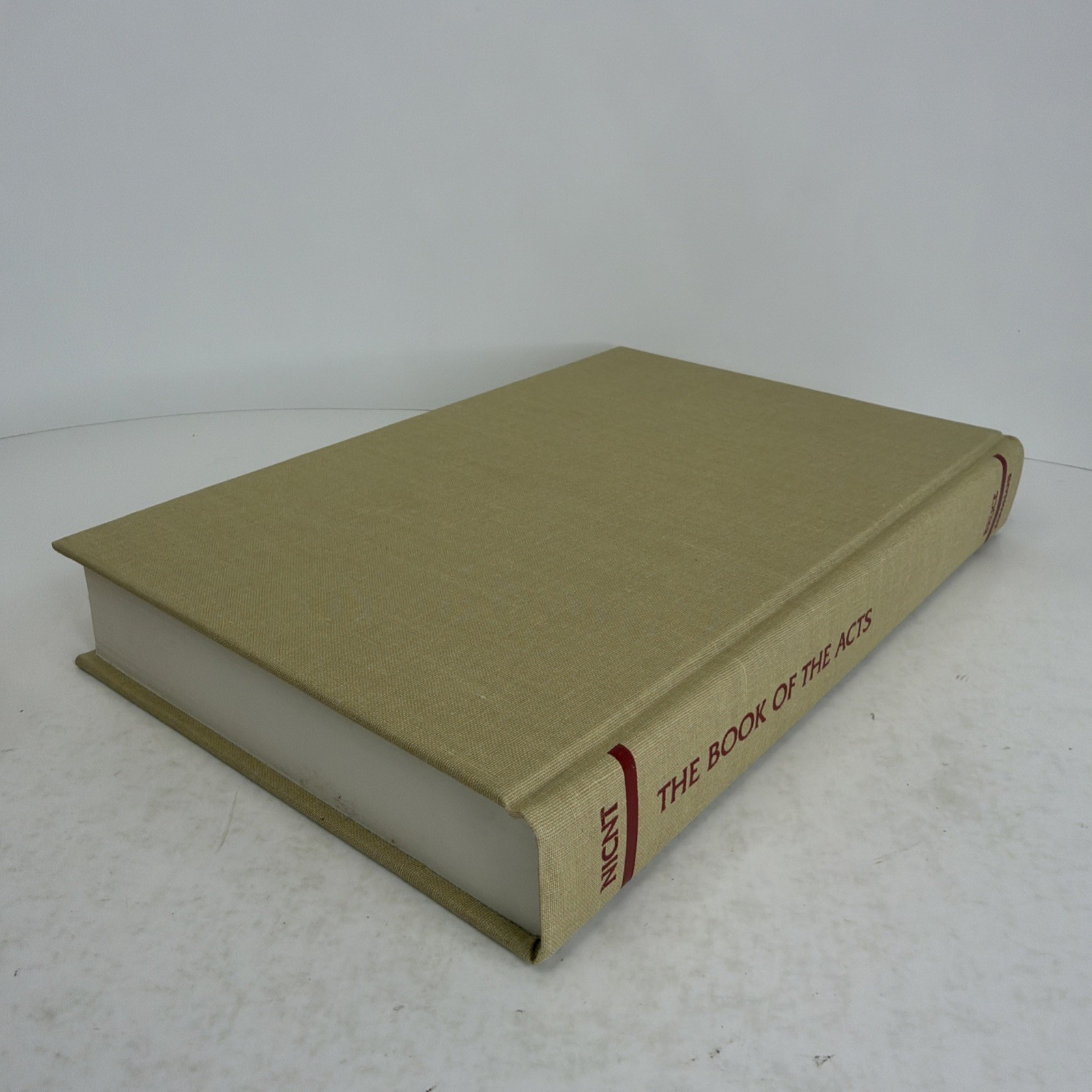 The Book of the Acts Revised New International Commentary on the NT 1988 HCDJ
