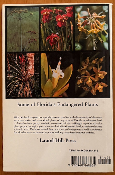 FLORIDA WILD FLOWERS & ROADSIDE PLANTS VERY GOOD ILLUSTRATED PHOTOS/INDEX/GUIDES