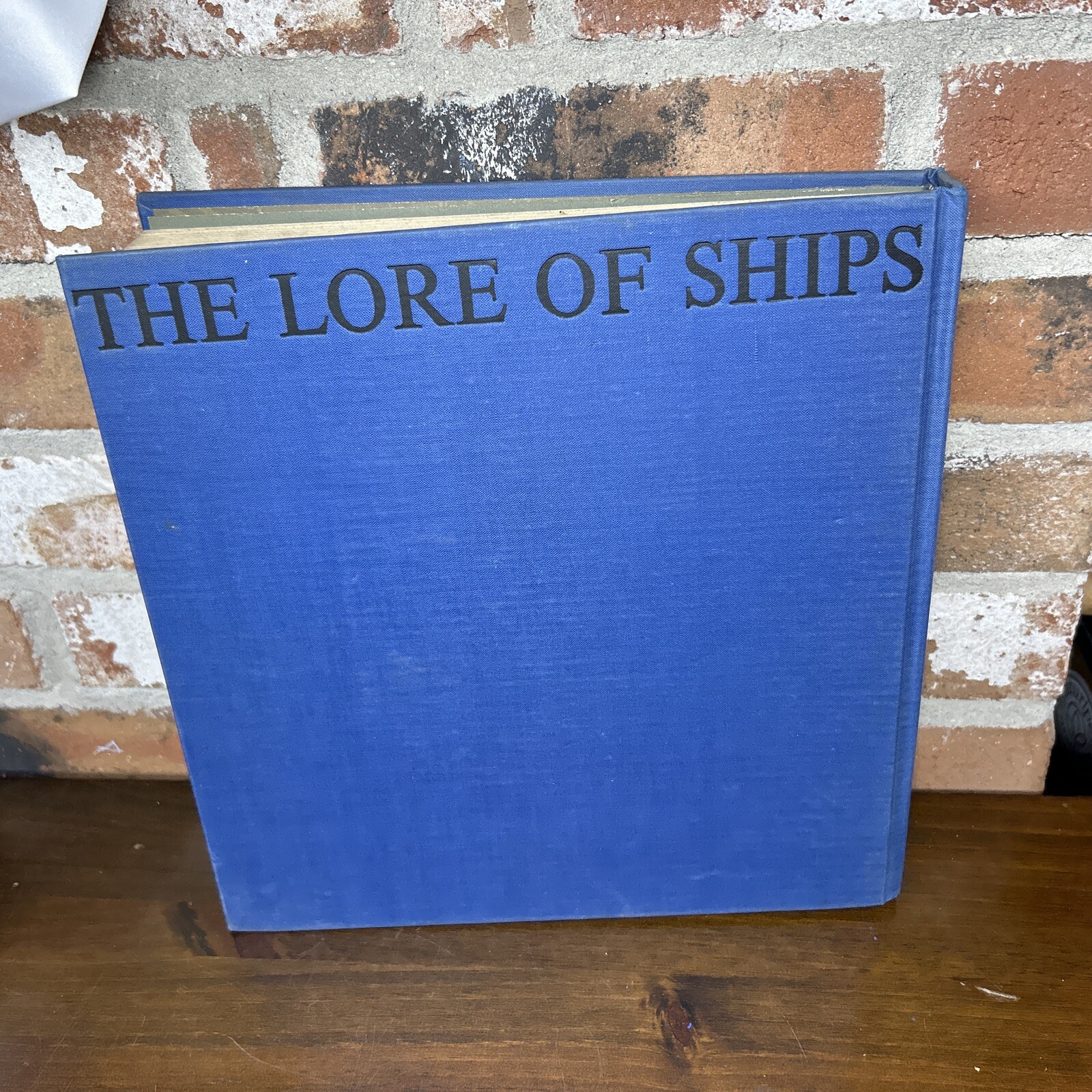 THE LORE OF SHIPS Tre Tryckare ~1963 Hardcover First Edition Printed in Sweden