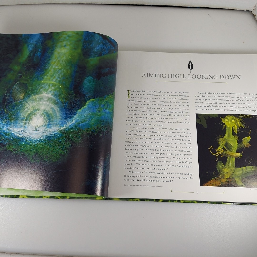The Art of Epic by Tara Bennett 2013 1st Printing Illustrated HCDJ Titan Books