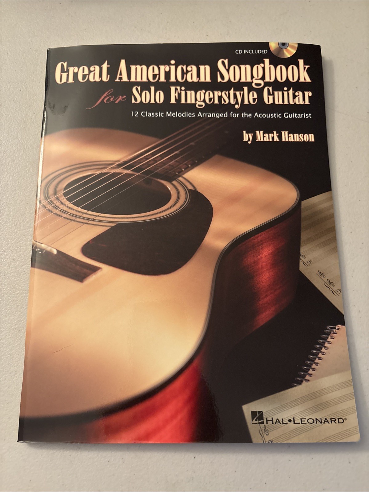 Great American Songbook for Solo Fingerstyle Guitar : Includes CD Mark Hanson