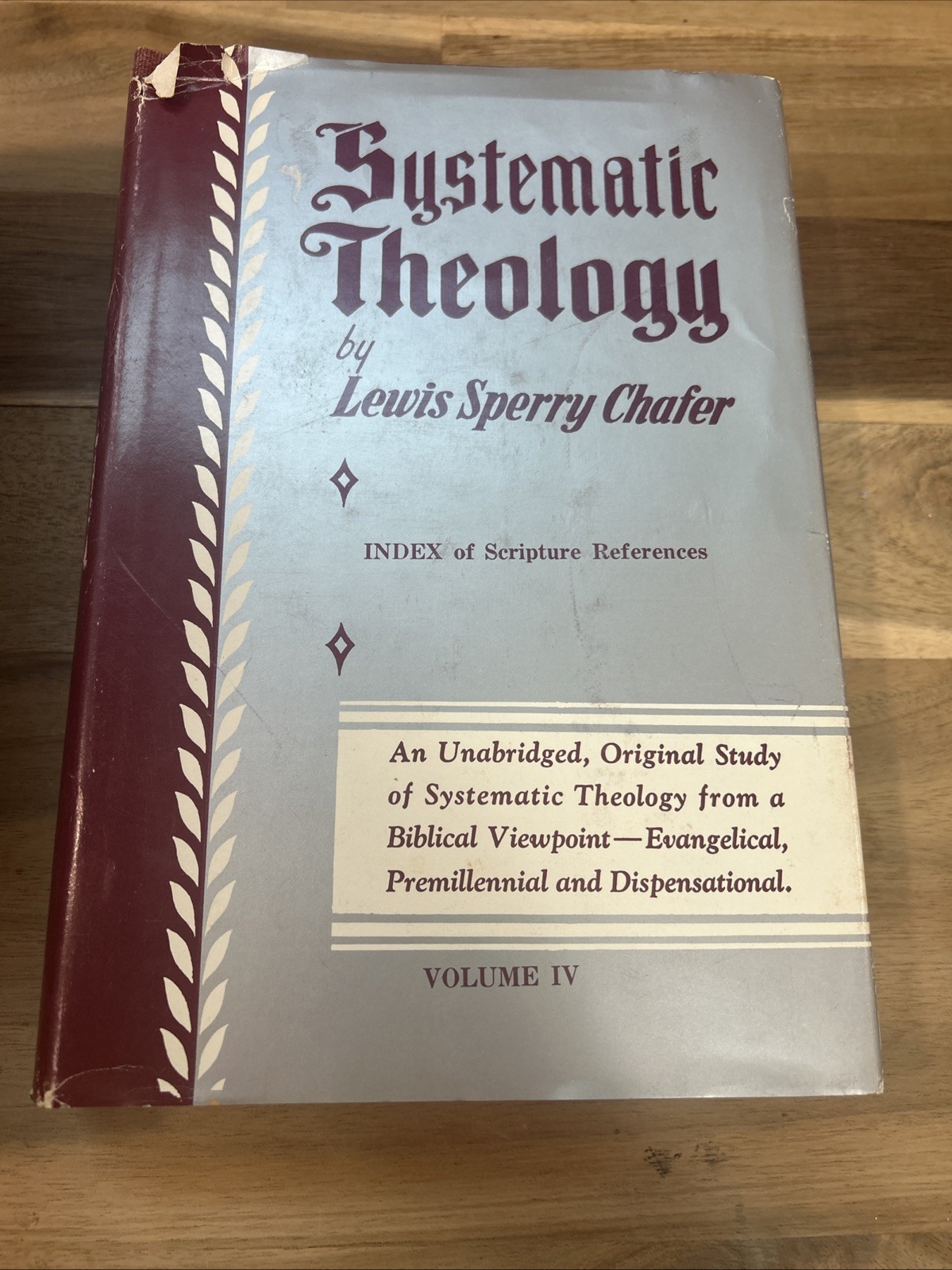 Systematic Theology Lewis Sperry Chafer,Incomplete SetOf 4 BooksHardcover 1978