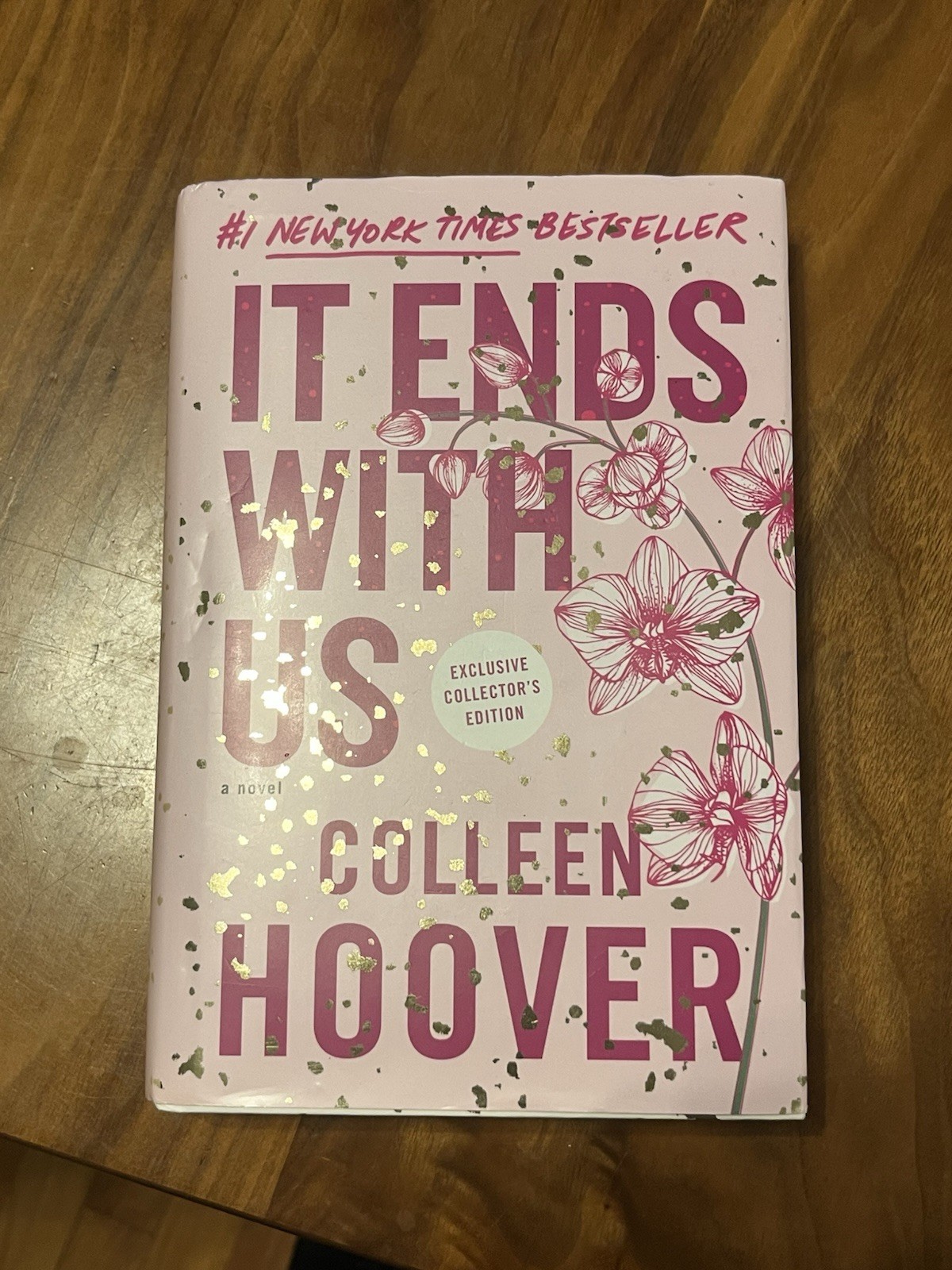 Colleen Hoover It Ends with Us Collector’s Edition Hardcover Fiction Novel