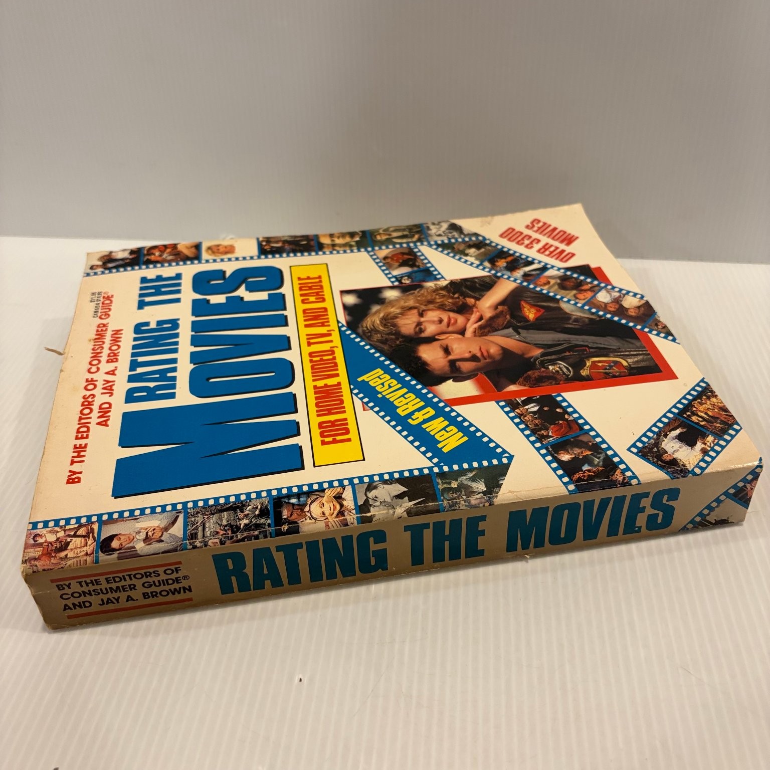 Rating The Movies Jay A. Brown 1986 New & Revised Film Guide Publications Int’l