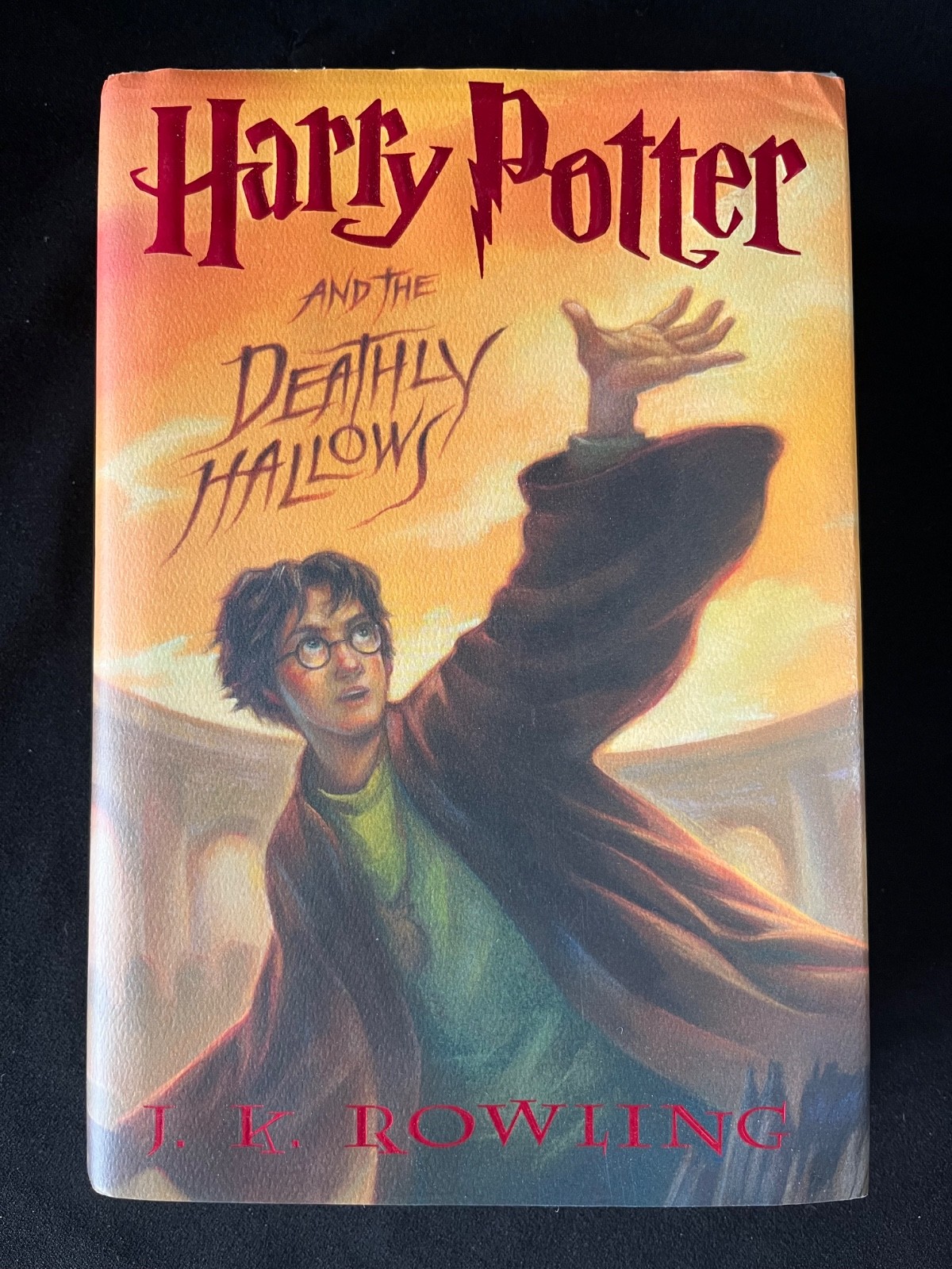 RARE HARRY POTTER and the Deathly Hallows 2007 1st Edition (ERROR) 759 End Page