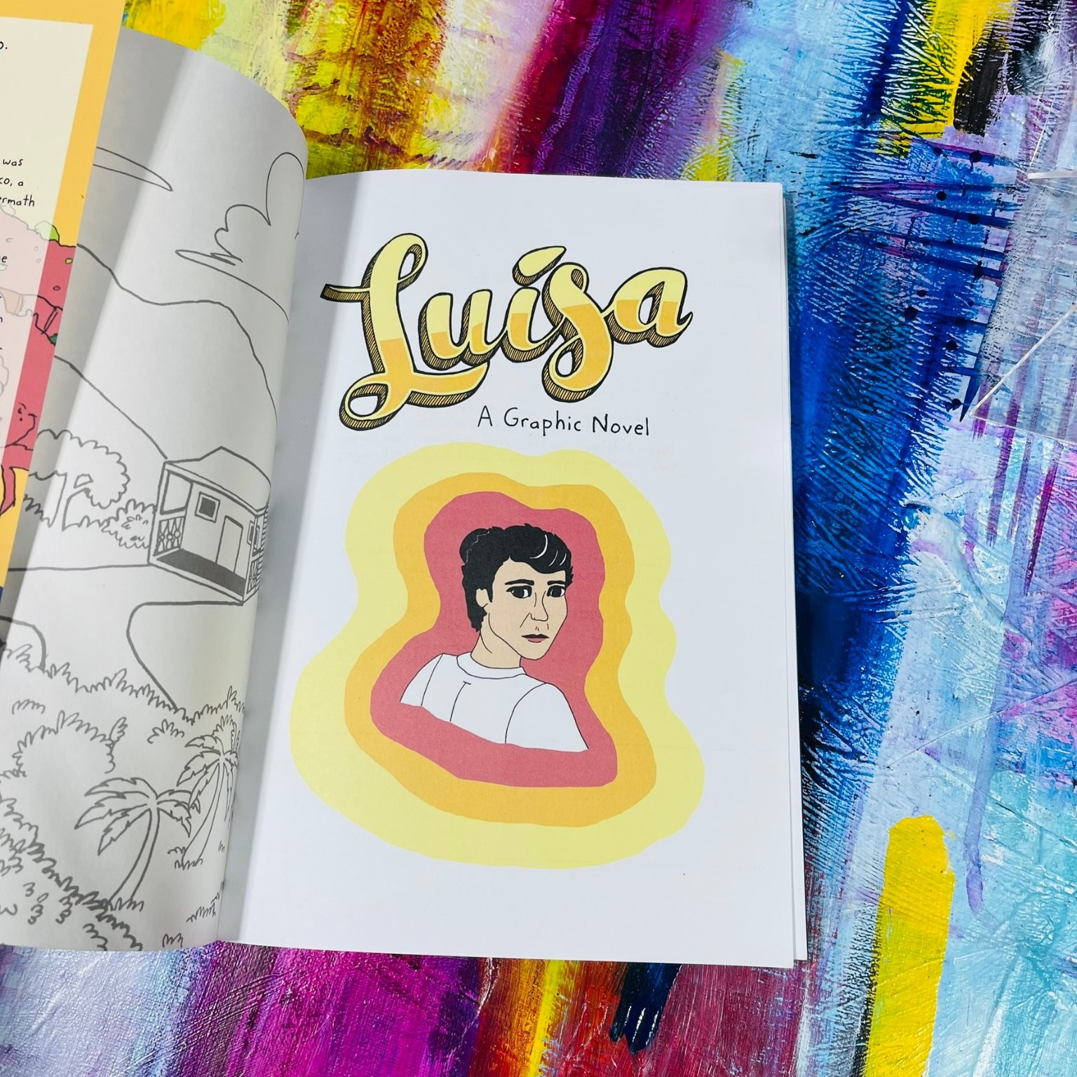 Luisa Graphic Novel Stanford University Project 2017, Feminist Biography