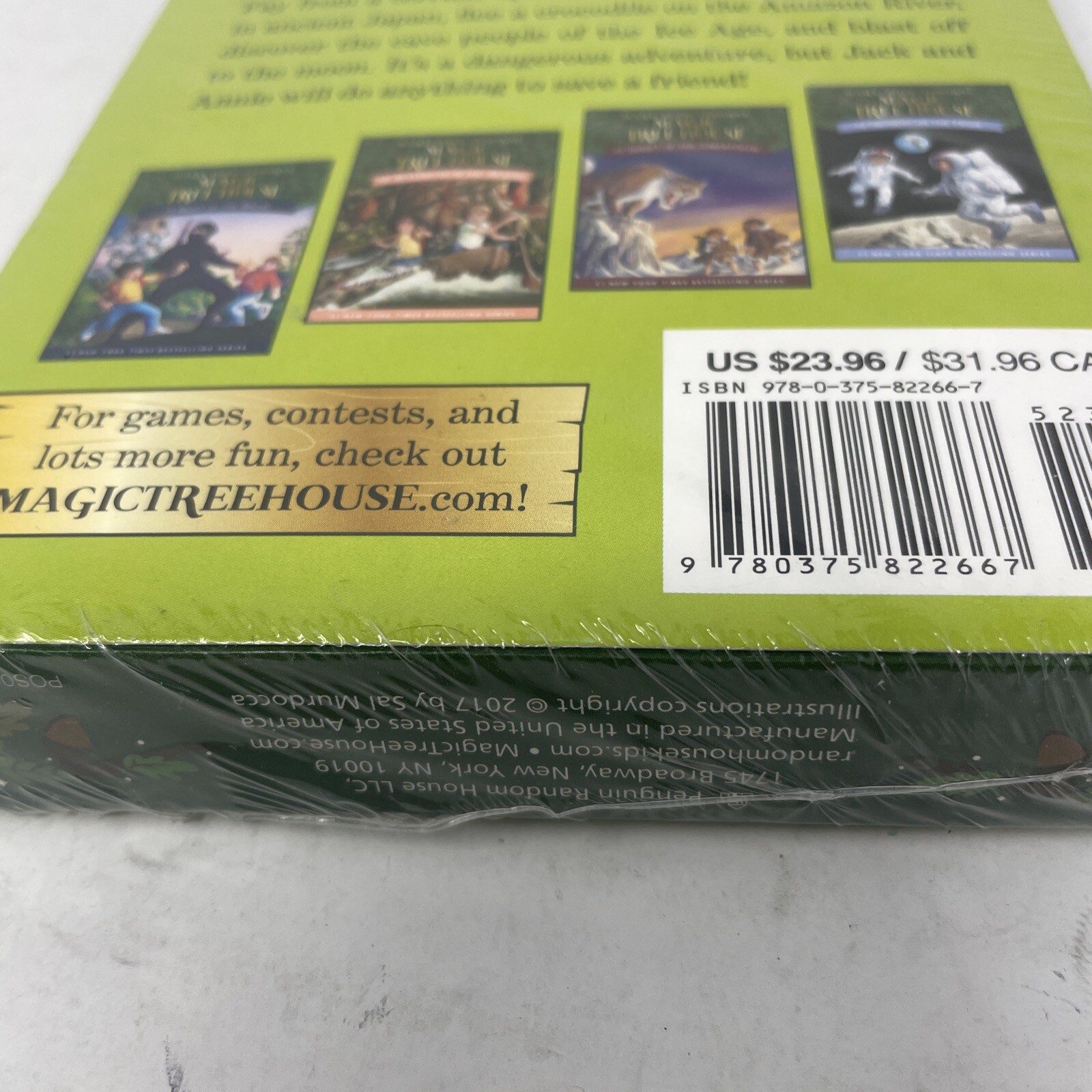 Magic Tree House Books Series 5-8 Box Set by Mary Pope Osborne – Brand New