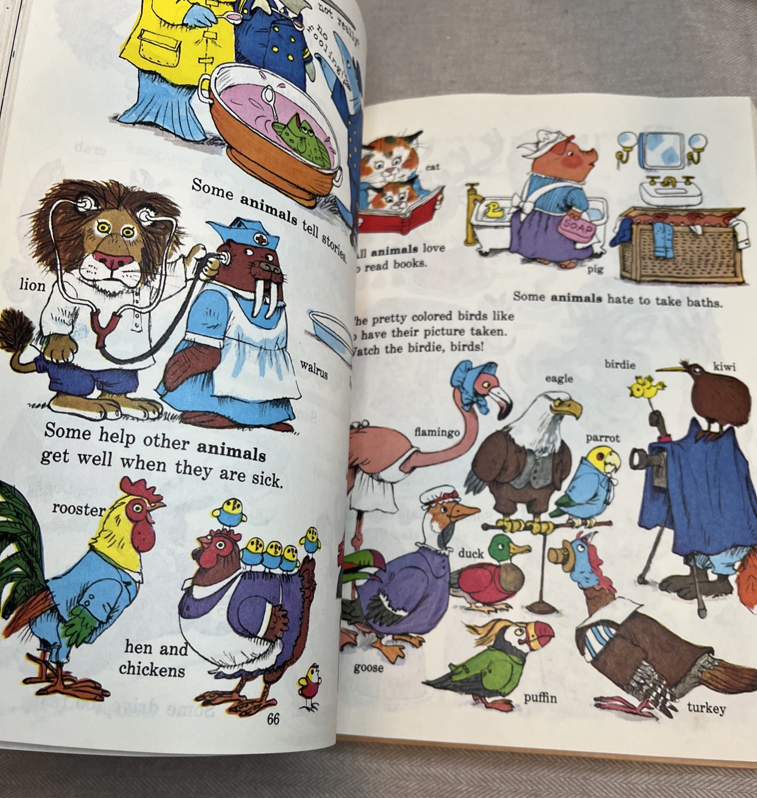 Richard Scarry’s Best Storybook Ever Golden Press 1968 Vintage Children’s Book