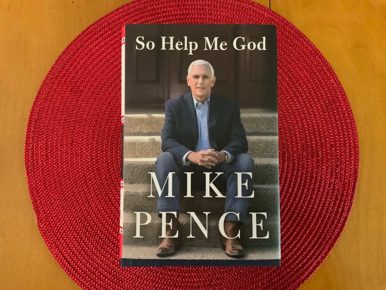 So Help Me God by Mike Pence (2022, Hardcover) signed autograph read description