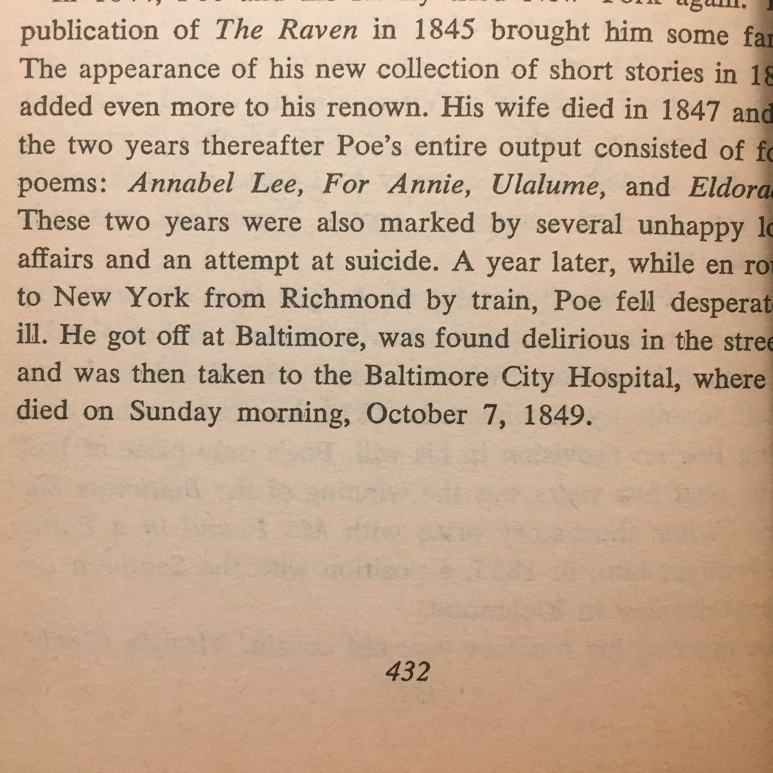 Great Tales and Poems of Edgar Allan Poe 1963 Washington Square Press